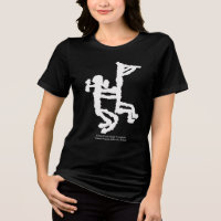 Kokopelli et pétroglyphe féminin