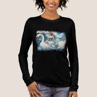 T-shirt En Tri-matière La chemise du cavalier cygne poétique
