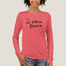 "LA CHICA BRAVA/BLACK" CHEMISE À MANCHES LONGUES