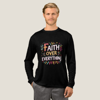 T-shirt En Tri-matière La foi avant tout – Croyance audacieuse