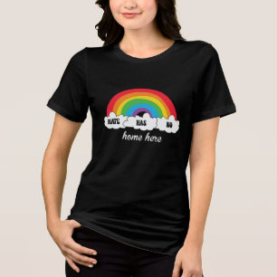 T-shirt En Tri-matière La haine LGBT n'existe pas ici