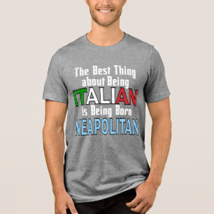 T-shirt En Tri-matière La Meilleure Chose D'Être Italien