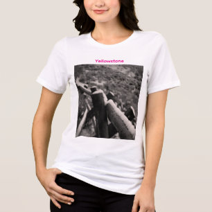 T-shirt En Tri-matière La Puissance Des Filles À Yellowstone