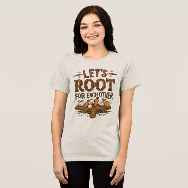 T-shirt En Tri-matière La racine pour l’autre (Recto plein)
