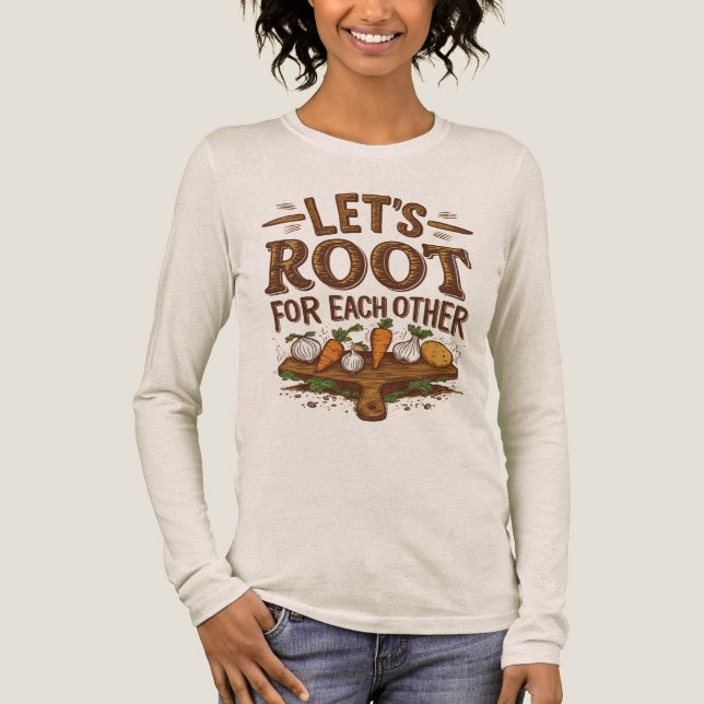 T-shirt En Tri-matière La racine pour l’autre (Recto)