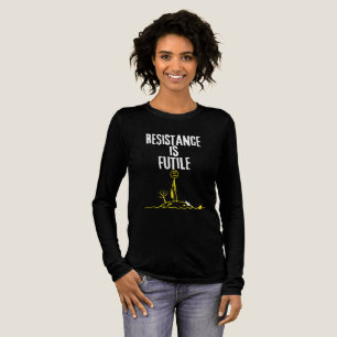 T-shirt En Tri-matière La Résistance Est Futile