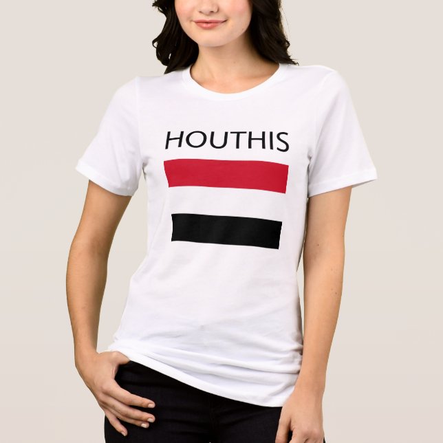 T-shirt En Tri-matière La résistance : les Houthis (Recto)