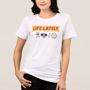 T-shirt En Tri-matière La vie dernièrement accro au pickleball
