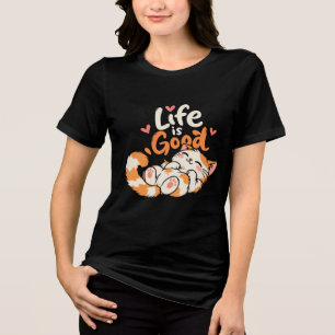 T-shirt En Tri-matière La vie est bonne