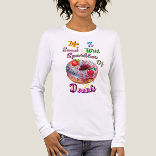 T-shirt En Tri-matière La vie est douce avec des étincelles de donuts