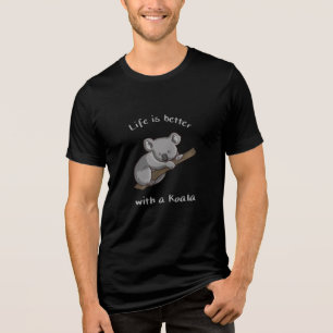 T-shirt En Tri-matière La Vie Est Meilleure Avec Koala