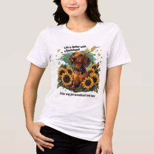 T-shirt En Tri-matière La vie est meilleure avec une étincelle de tournes