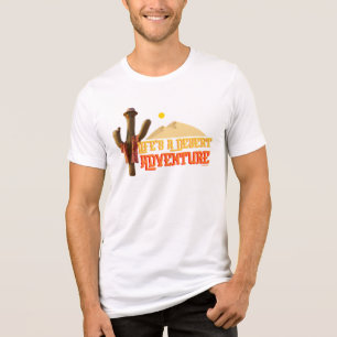 T-shirt En Tri-matière La vie est une aventure désertique