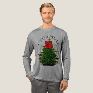 T-SHIRT  EN TRI-MATIÈRE L'AIDE DE PÈRE NOËL