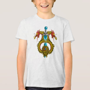T-shirt En Tri-matière Lame à l'emblème de dragon