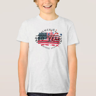 T-shirt En Tri-matière L'Amérique depuis 1776 avec drapeau américain/étoi
