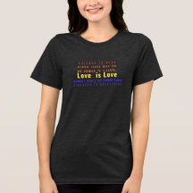 "L'amour, c'est l'égalité d'amour, t-shirt | Human
