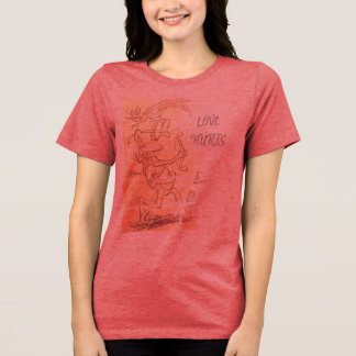 T-shirt En Tri-matière L'amour de Cupidon idiot