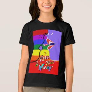 T-shirt En Tri-matière L'amour n'est jamais une mauvaise fierté