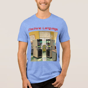 T-shirt En Tri-matière « Langage Machine » - Technologie humoristique