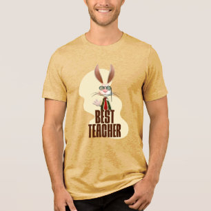 T-shirt En Tri-matière Lapin drôle Meilleur Enseignant