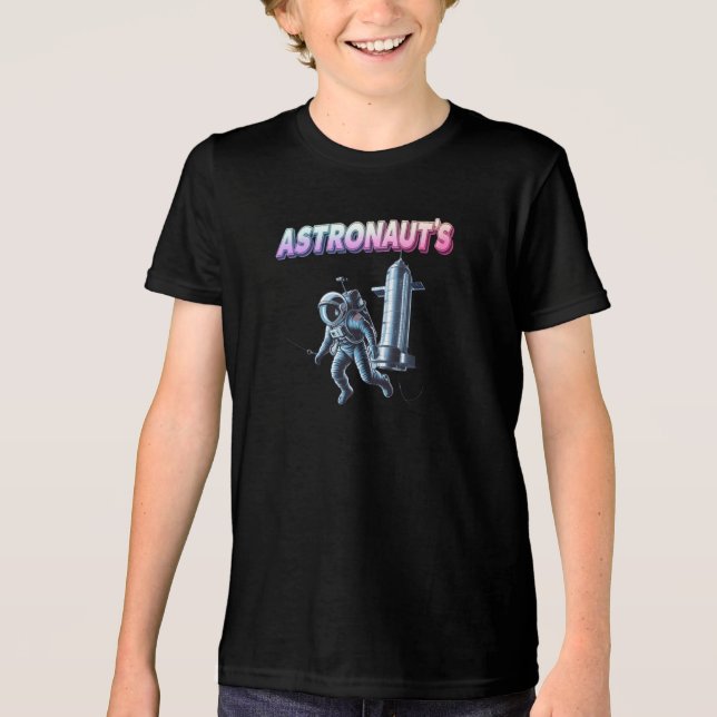 T-shirt En Tri-matière l'astronaute (Recto)