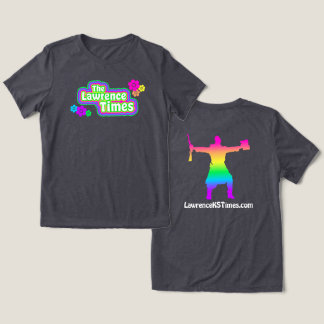 T-shirt En Tri-matière Lawrence Times Fleur super femme charbon