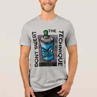 T-shirt En Tri-matière le bleu can DJ shirt 2