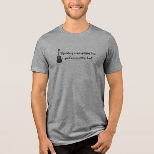 T-shirt En Tri-matière Le blues n'est rien, mais un bon homme se sent mal