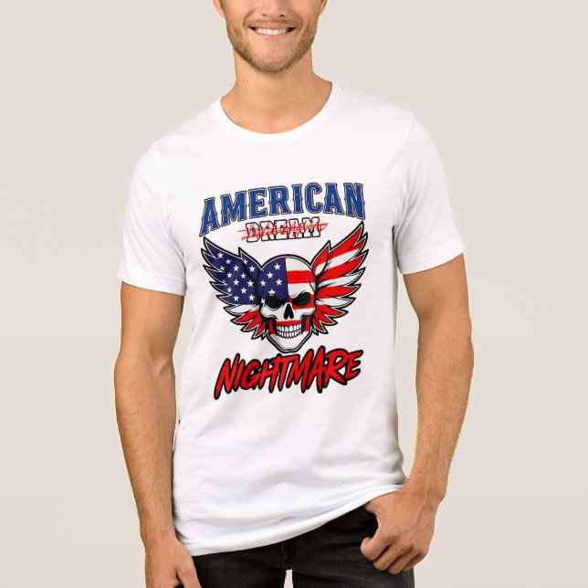 T-shirt En Tri-matière Le cauchemar américain : Un rêve réécrit (Recto)