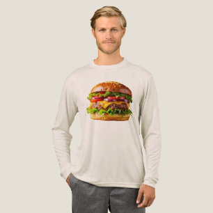 T-shirt En Tri-matière Le cheeseburger appétissant de SlipperyJoe crousti