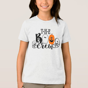 T-shirt En Tri-matière Le Citrouille fantôme d'Halloween du Boo Crew