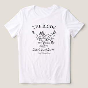 T-shirt En Tri-matière Le club Bach Bachelorette Emplacement personnalisé