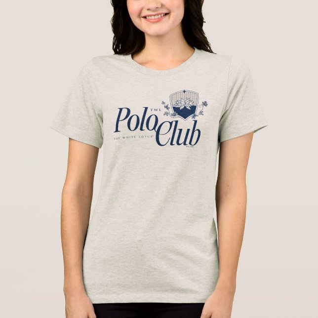 T-shirt En Tri-matière Le Club White Lotus Polo (Recto)
