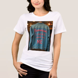 T-shirt En Tri-matière Le féminisme me va bien