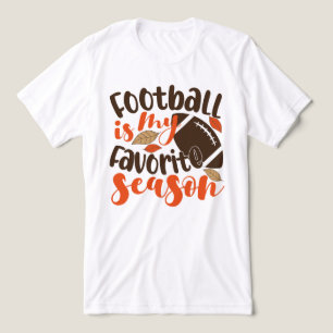 T-shirt En Tri-matière Le football est ma saison préférée