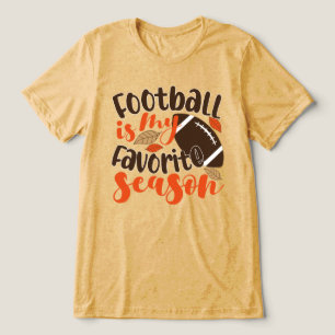 T-shirt En Tri-matière Le football est ma saison préférée