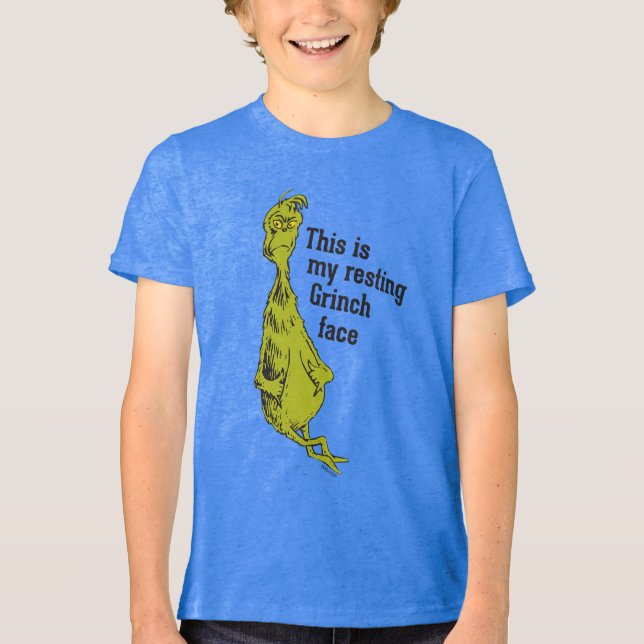 T-shirt En Tri-matière Le Grinch | Drôle Repose de la face (Recto)