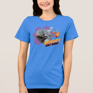 T-shirt En Tri-matière Le Lundi, N'Est-Ce Pas ?
