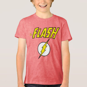 T-shirt En Tri-matière Le nom Flash et logo d'éclair