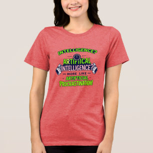 T-shirt En Tri-matière Le paradoxe de l'IA