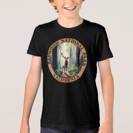 T-shirt En Tri-matière Le parc national de Redwood Californie
