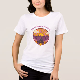 T-shirt En Tri-matière Le plan de Dieu est plus grand