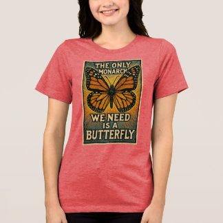 T-shirt En Tri-matière Le seul monarque dont nous avons besoin