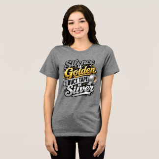 T-shirt En Tri-matière Le silence est d'or