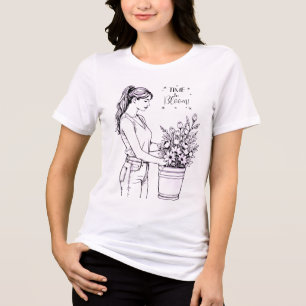 T-shirt En Tri-matière Le temps d'éclore