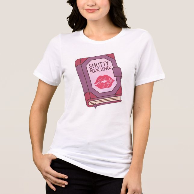 T-shirt En Tri-matière Lecteur Smutty Book Lover Romance (Recto)