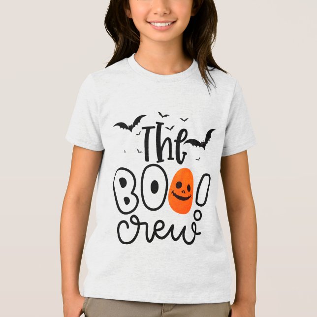 T-shirt En Tri-matière L'équipage du Boo | Halloween (Recto)