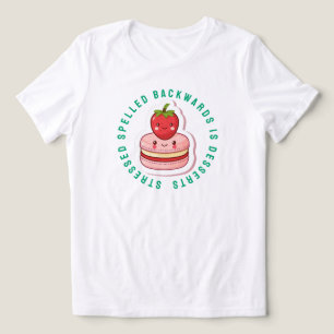 T-shirt En Tri-matière Les desserts sont épelés à l'envers