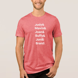 T-shirt En Tri-matière Les femmes du folk.